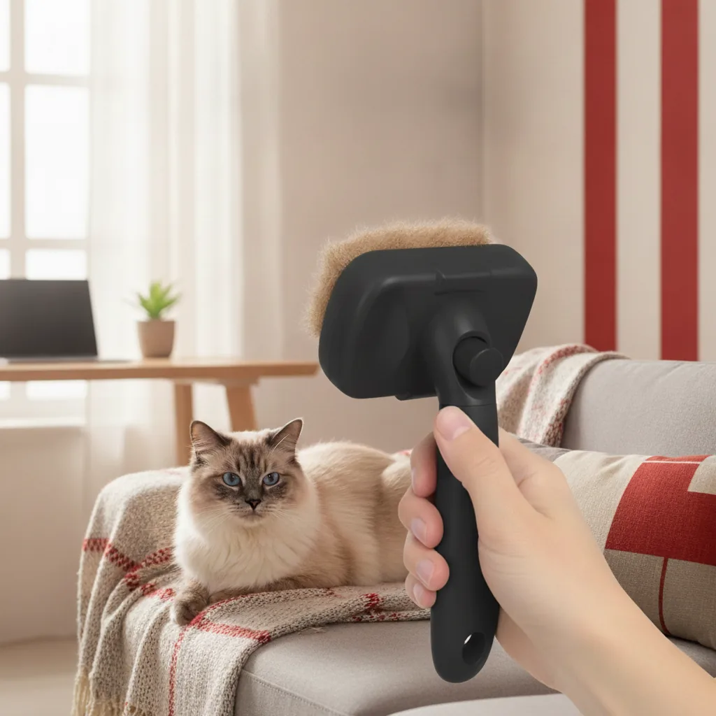 Self Cleaning Shedding Brush